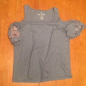 A grey shirt
